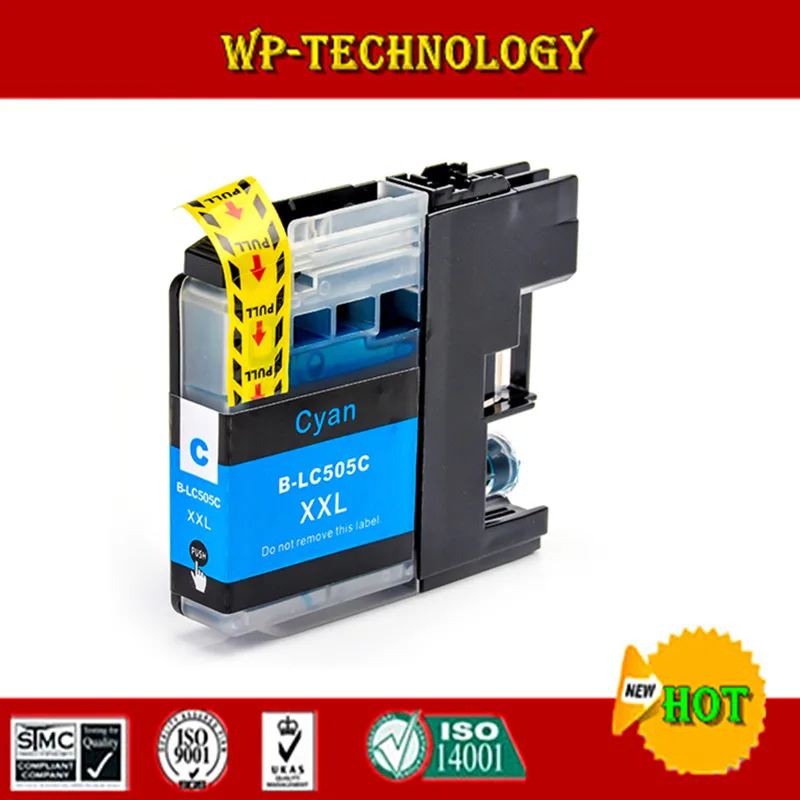 Совместим с чернильными картриджами Brother LC509 LC505 подходит для картриджей принтера