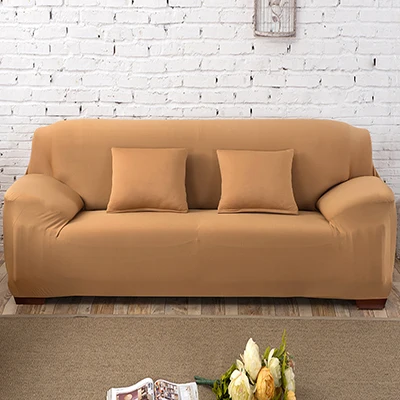 Beige Чехлы для диванов, чехлов для диванов, недорогие хлопковые Чехлы для гостиной, чехлы для диванов, эластичные чехлы для диванов, чехлы для сидений, Sofa48 - Цвет: Beige