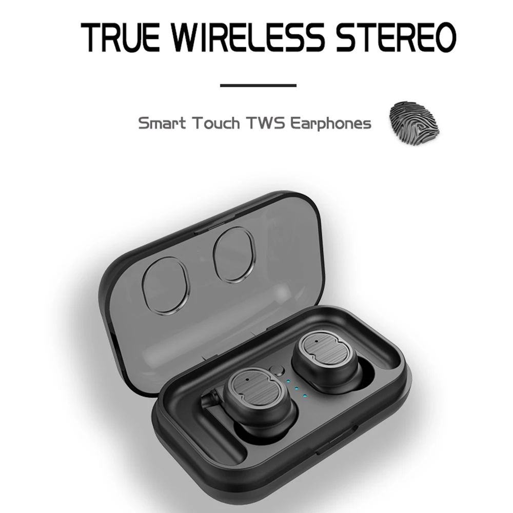Беспроводные наушники FDBRO TWS 5 0 Bluetooth-наушники спортивные наушники-вкладыши