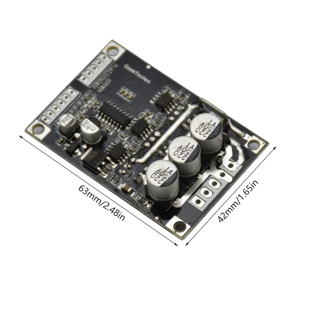 DC 12V 24V 36V 15A 500W бесщеточный контроллер двигателя зал BLDC драйвер платы бесщеточный контроллер двигателя