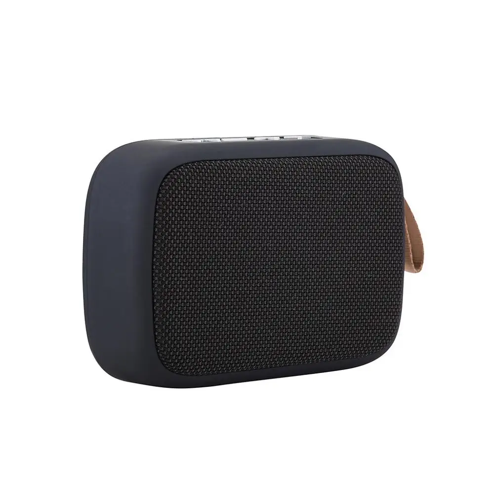 Черный Беспроводная Bluetooth Колонка портативная поддержка sd-карты мини квадратный сабвуфер аудио стерео звук bluetooth стереосистема# G3 - Цвет: Черный