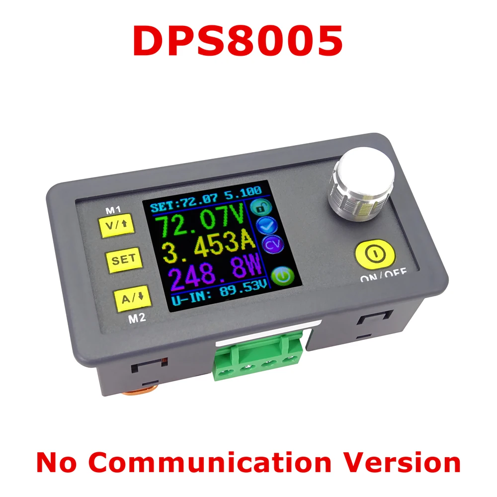Цифровой программируемый понижающий модуль питания RD DPS8005-USB-BT LCD постоянного