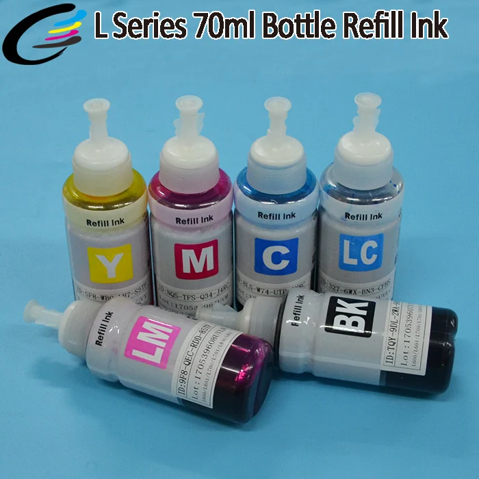 

T6731 T6736 CISS Refill Dye Ink for Epson L800 L805 L1800 Desktop Printer