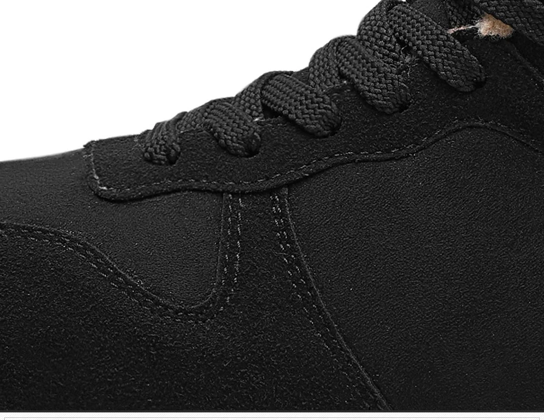 MANLI Men Leather Running Shoes Winter Shoes Men Plus Size Tennis Sneakers For Winter Ankle Boots Male Warm Lovers Botas Hombre