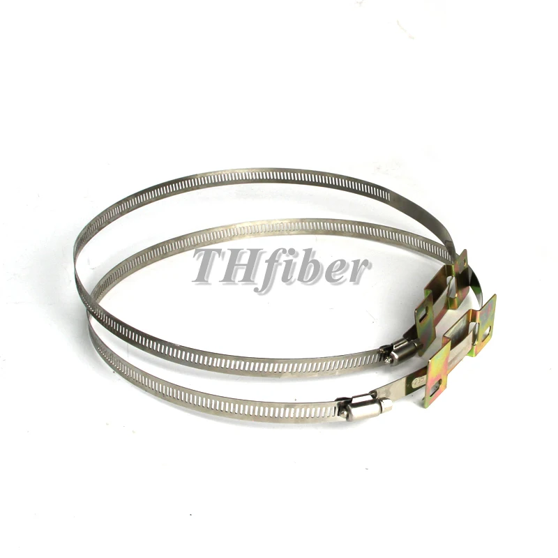 Оптоволоконный зажим для шланга из нержавеющей стали диаметр 76-235 мм | Мобильные