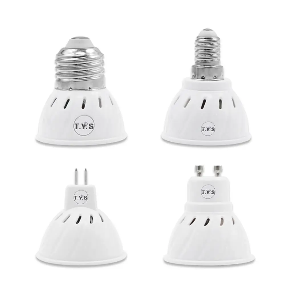 Лампада GU10 Светодиодный светильник 220 в 240 В Bombillas прожектор 2835 SMD Ampoule