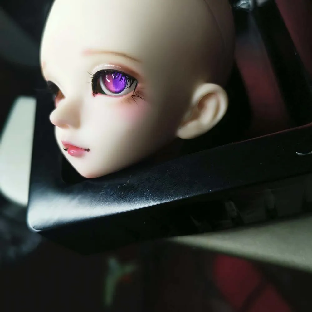 Bjd глаза розовые и синие металлические цветные 1/4 1/3 1/6 1/8 BJD Кукла SD MSD аксессуары 10
