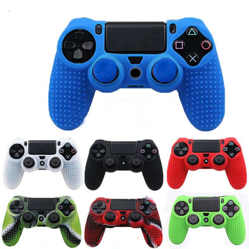Защитный Противоскользящий Мягкий силиконовый чехол для Dualshock 4 PS4 Slim Pro |