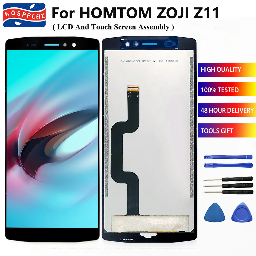 5 99 дюйма для HOMTOM ZOJI Z11 ЖК дисплей кодирующий преобразователь сенсорного экрана в