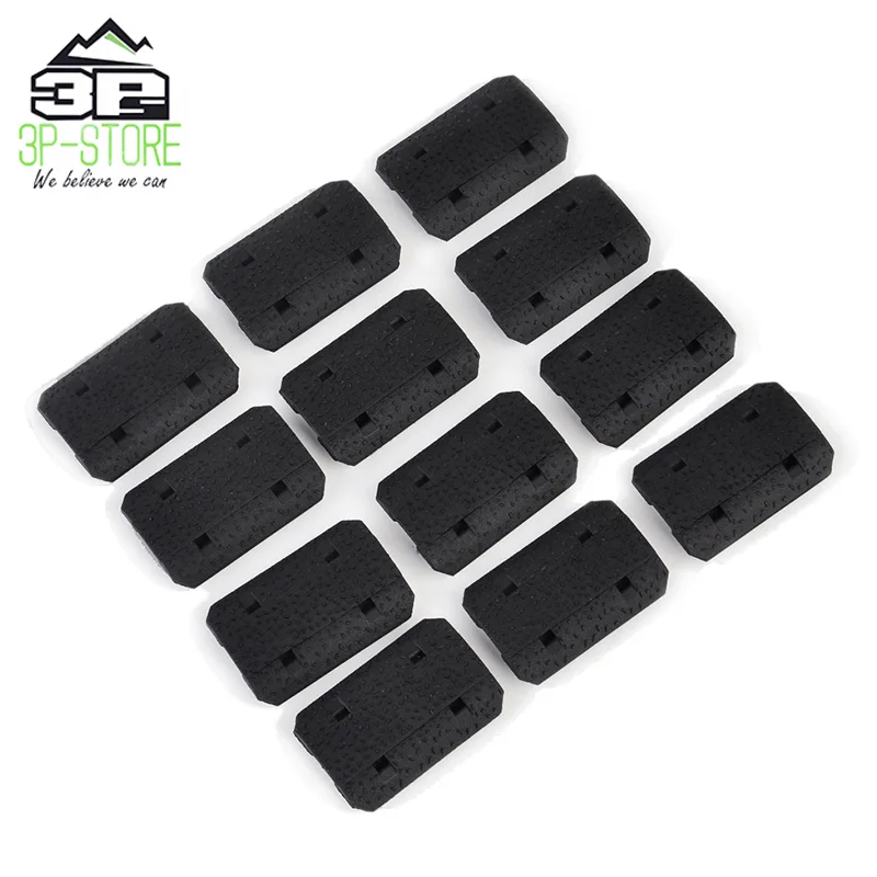 MP02028-BK WADSN страйкбол M-LOK Тип 2 рейки M lok Охота Handguard Weaver 20 мм Пикатинни 12 шт./1 упаковка - Цвет: MP02028-BK