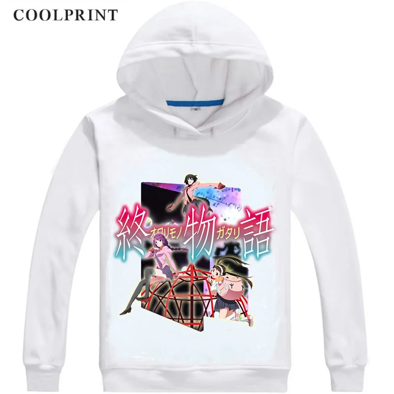 Толстовки Owarimonogatari с капюшоном Толстовка Аниме Манга Ошино ОГИ мем племянница