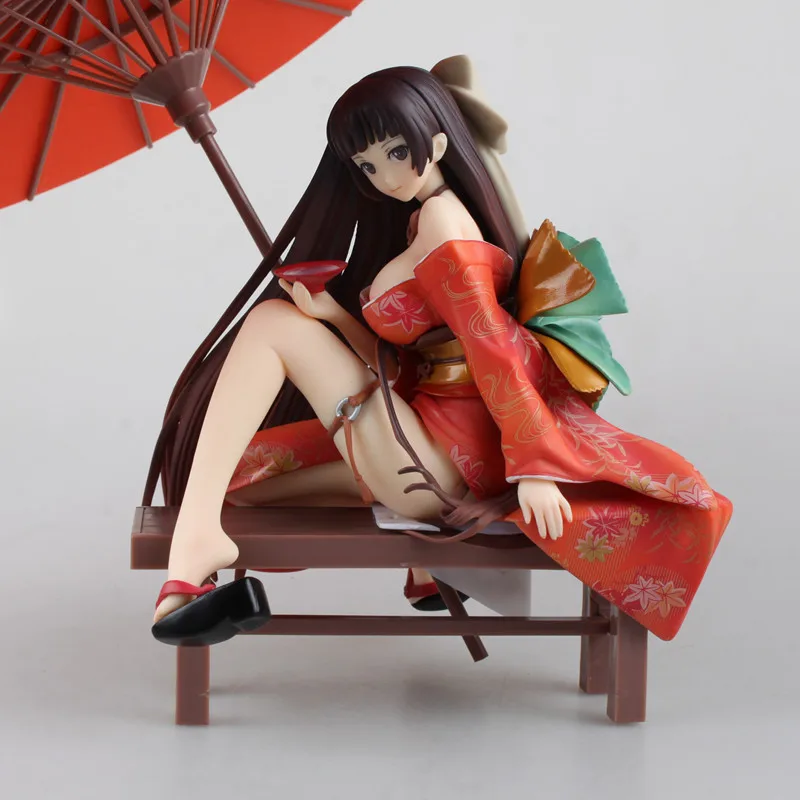 Anime Native Tony Geisha sakuran Invitation kimono Nakahara Tomoe 1/7 Scale Sexy Painted PVC Action Figure Model Toy | Игрушки и хобби