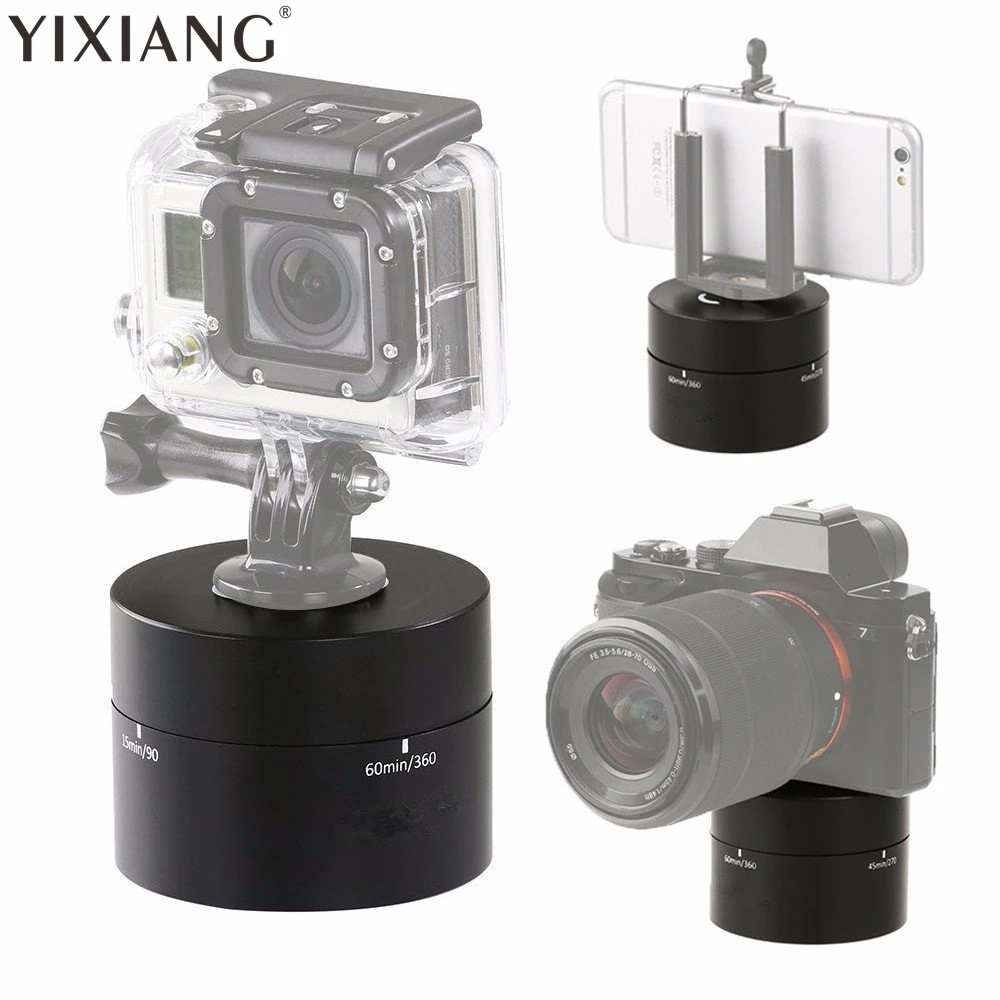 Вращающаяся панорамная головка YIXIANG моторизованный Трипод с поворотом на 360