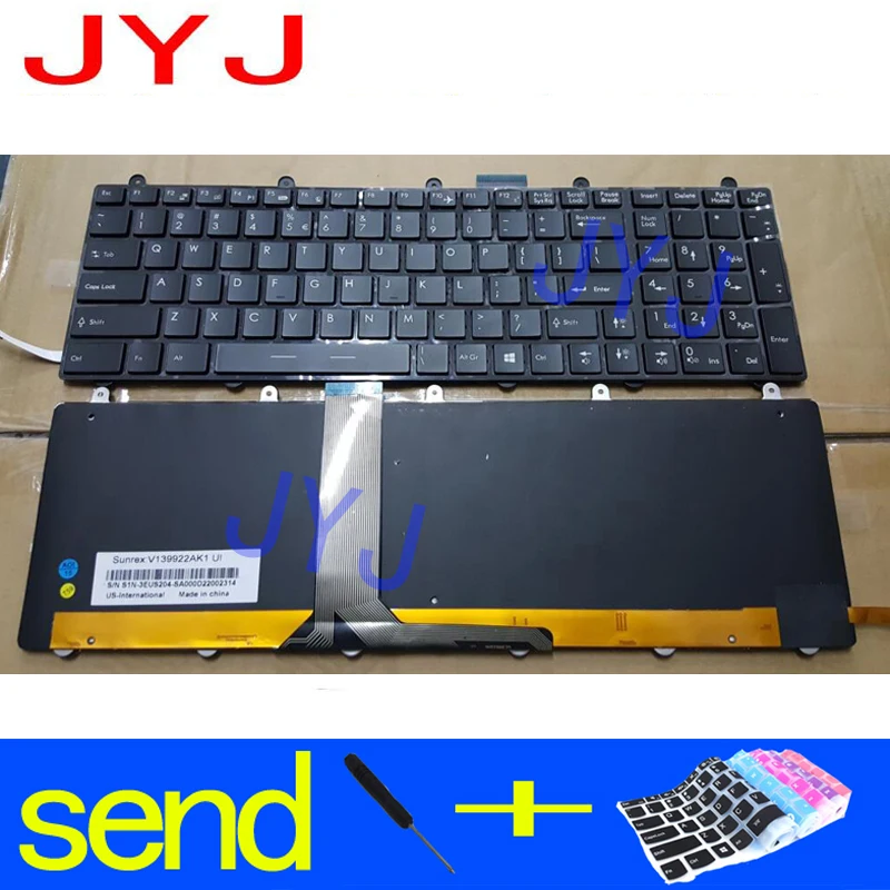 

New laptop keyboard FOR MSI GT60 GT70 GT780 MS-16GA MS-1762 with Backlight