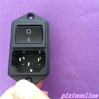 1pc yt605y ac power outlet 15a electrical socket outlet cable socket with black switch dual function design ears high quality
