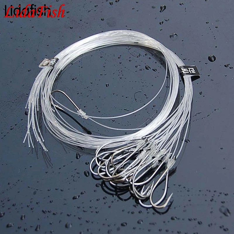 carp fishing hooks 7-20# 240pcs/Sets Fishing Hook with line Barbed Hooks Tackle Accessories Steel | Спорт и развлечения