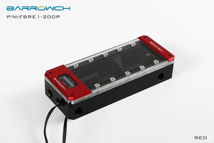 Barrowch FBRE1-P, BoxFish резервуары, LRC 2,0, POM место Смарт цифровые резервуары, температура в реальном времени