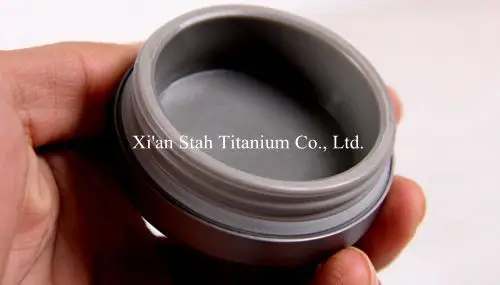 Чистый титан термальная инкрустация с двойными стенками цилиндрическая бутылка