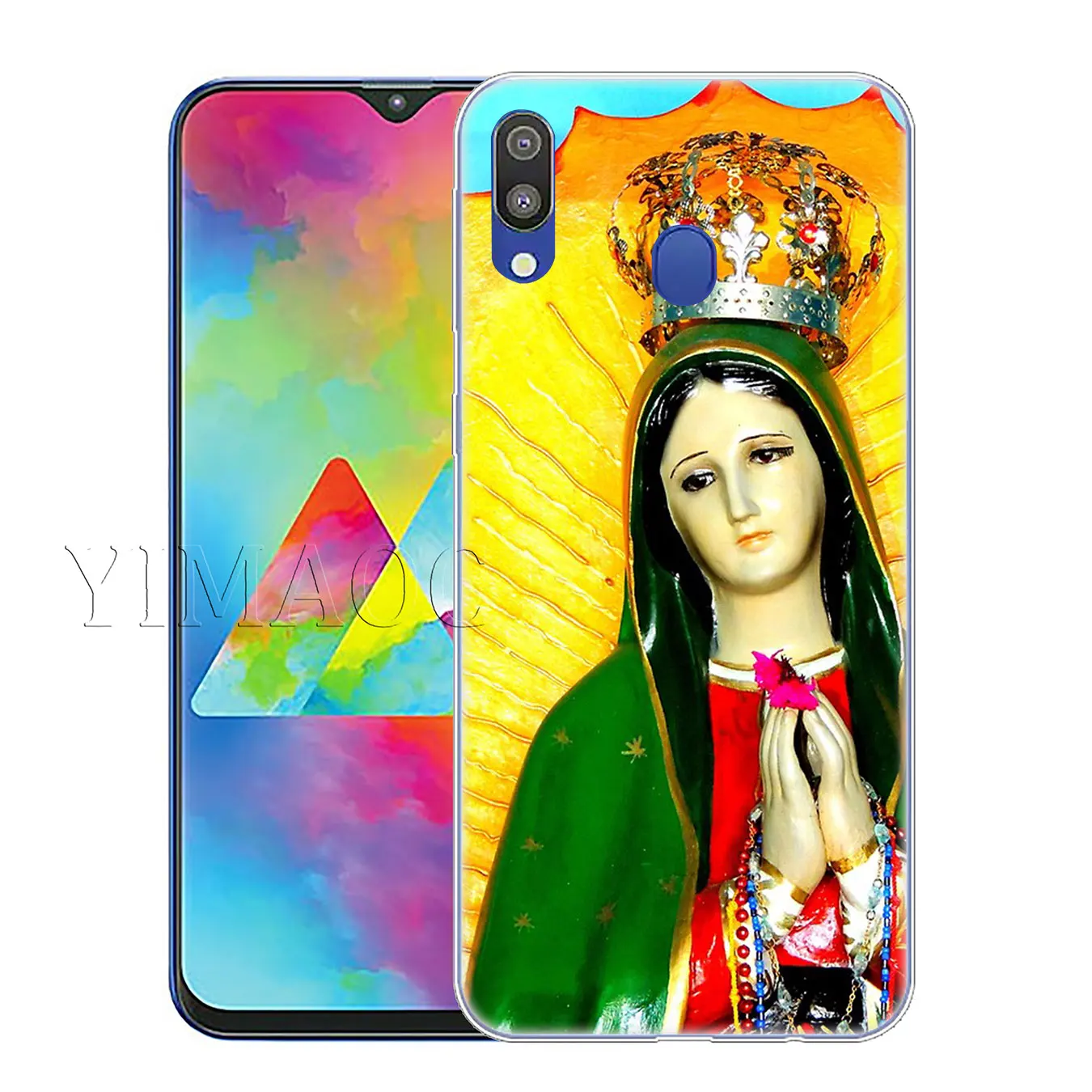 Мягкий силиконовый чехол YIMAOC Virgen de Guadalupe для Samsung Galaxy A70 A60 A50 A40 A30 A20 A10 M10 M20 M30