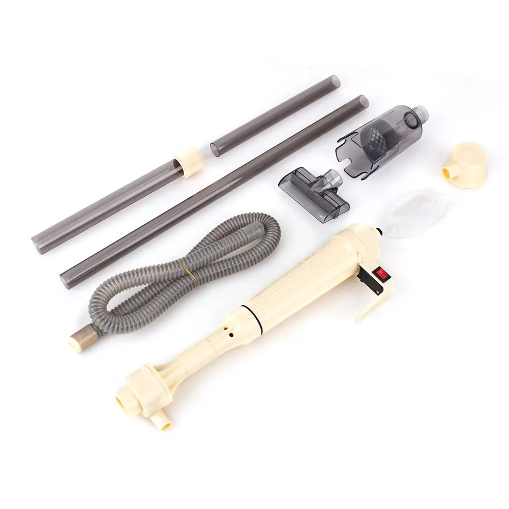 Электрический аквариум Гравий Очиститель фильтр для воды пескомойка автоматический шламовый экстрактор Сифон Вакуумный очиститель воды для аквариума