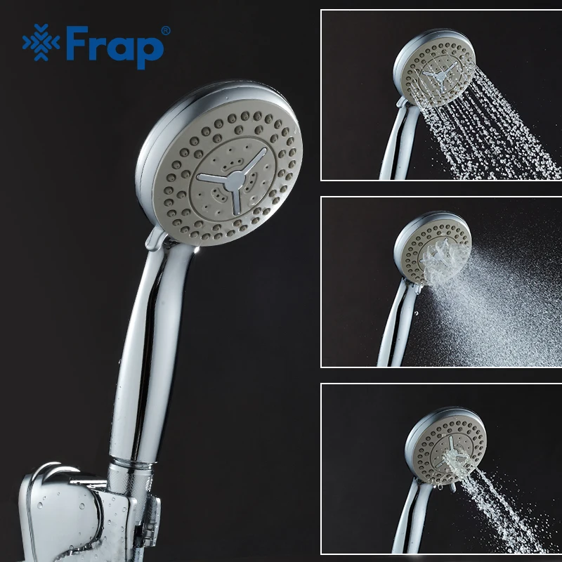 Насадка для душа Frap F10 круглая водосберегающая насадка из АБС пластика|shower head|shower