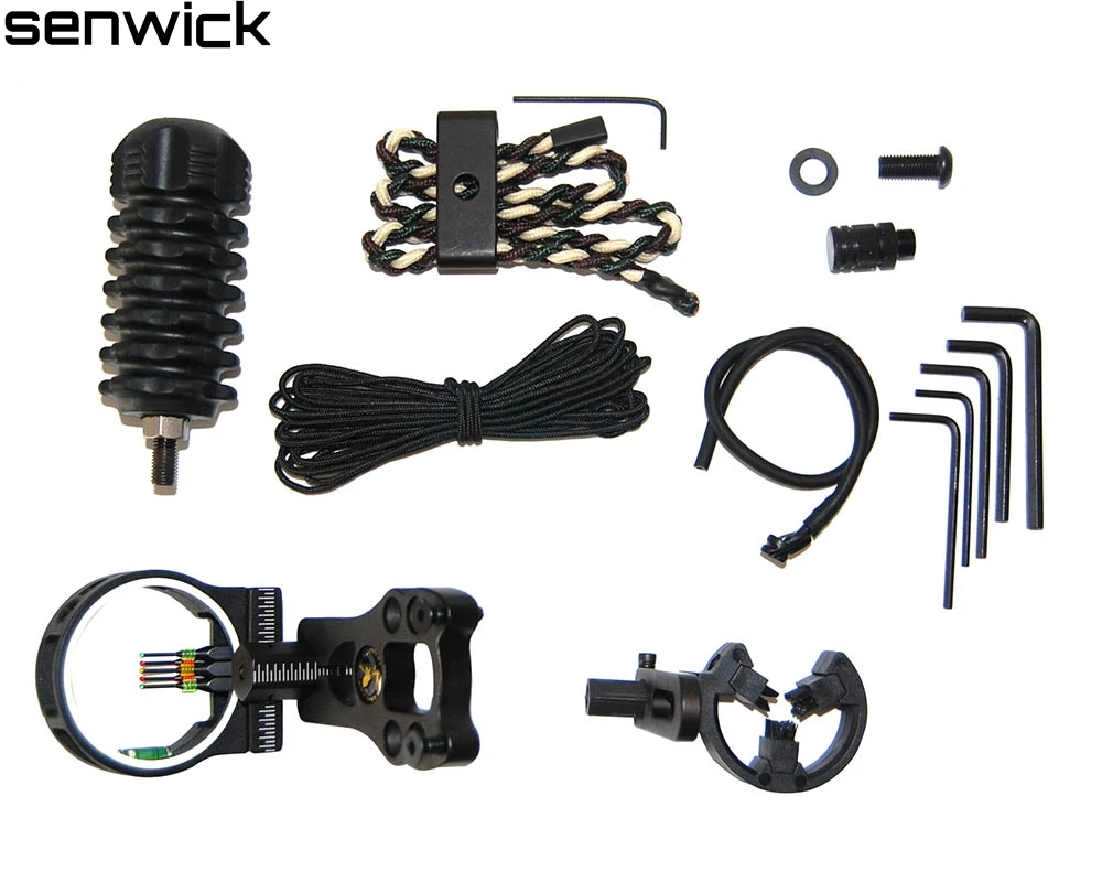 Черный комплект для стрельбы из лука TP1000 комбинированный стабилизатор