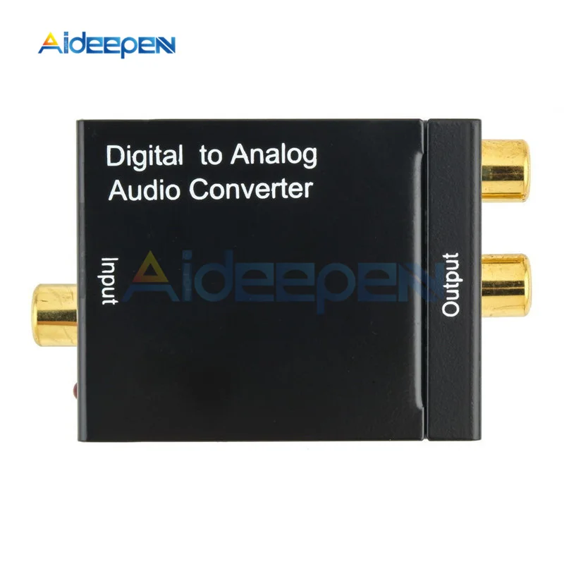 Коаксиальный Оптический цифровой аналоговый аудиодекодер RCA R/L аудио декодер SPDIF