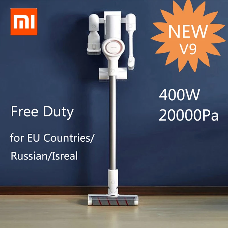 Xiaomi Dreame V9 пылесос ручной аккумуляторный аспиратор 20000Pa для домашнего автомобиля