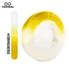 PLA-нить TOPZEAL для 3D-принтера, меняющая цвет от температуры, точность размеров +-0,05, катушка 1 кг, 1,75 мм, желтого до белого