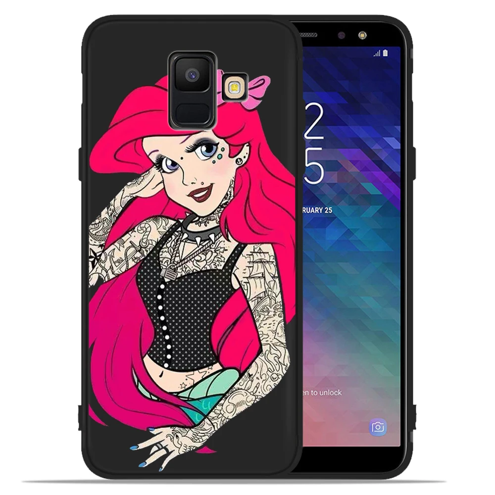 Тату принцесса "сделай сам" Алиса: безумие возвращается для samsung Galaxy A9 A8 A7 A6 A5 A3 J3 J4 J5 J6 J8 плюс чехол для телефона чехол Чехол-футляр