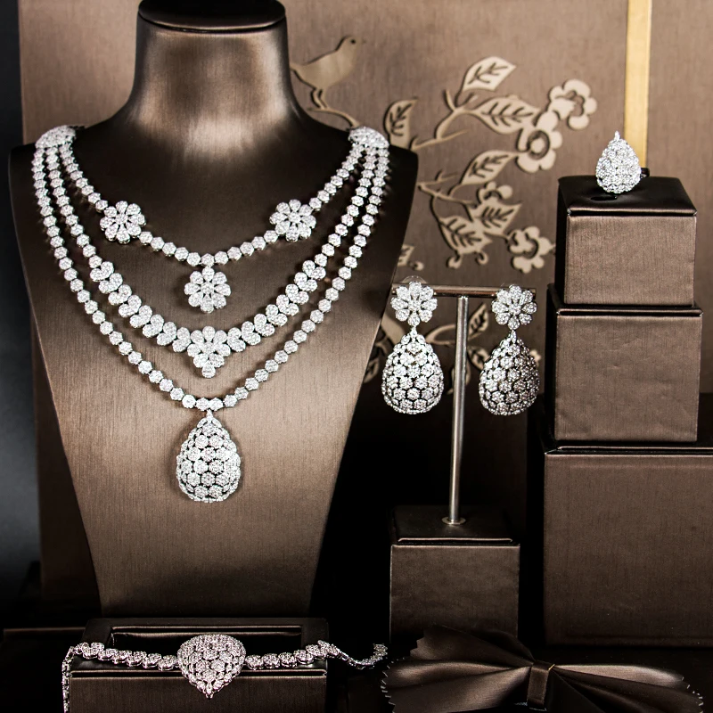 LANFLORA Дубай золотые Ювелирные наборы для женщин Свадебные parure bijoux femme Роскошные