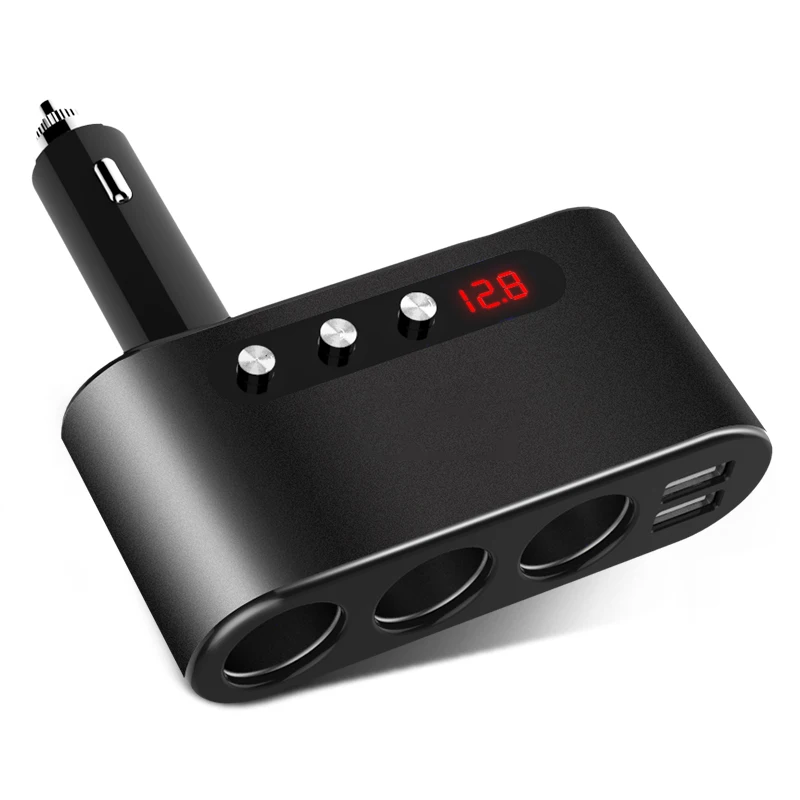 12 в 24 розетка для автомобильного прикуривателя сплиттер вилка светодиодный USB