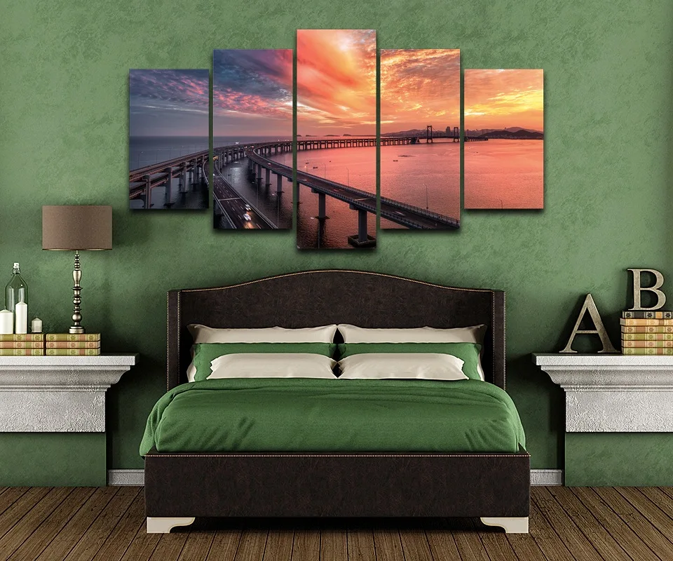 Холст настенные художественные картины Домашний декор HD Печать плакаты рамка 5