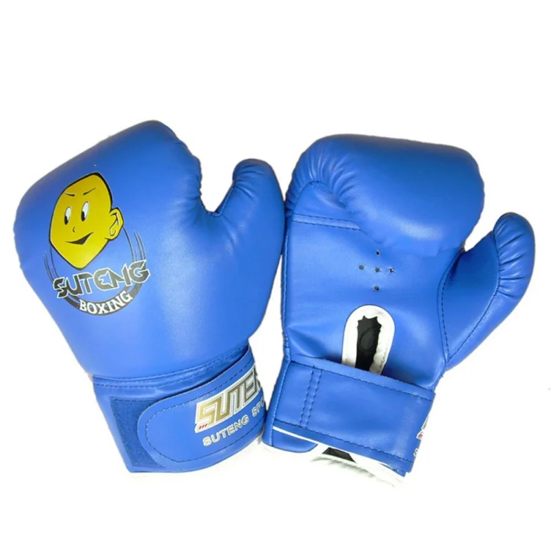 Новинка 1 пара Детские прочные боксерские спортивные перчатки из искусственной