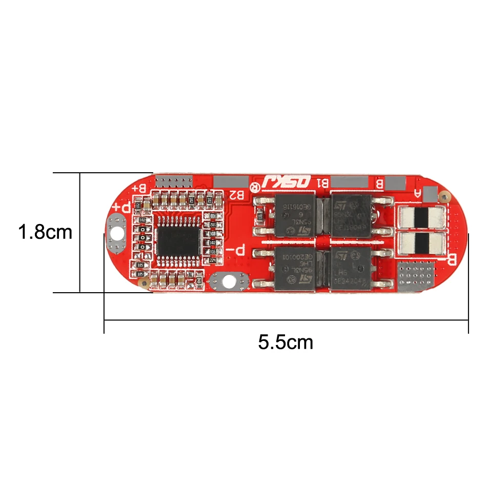 BMS 1S 2S 10A 3S 4S 25A 18650 Защитная печатная плата для литий ионной полимерной батареи