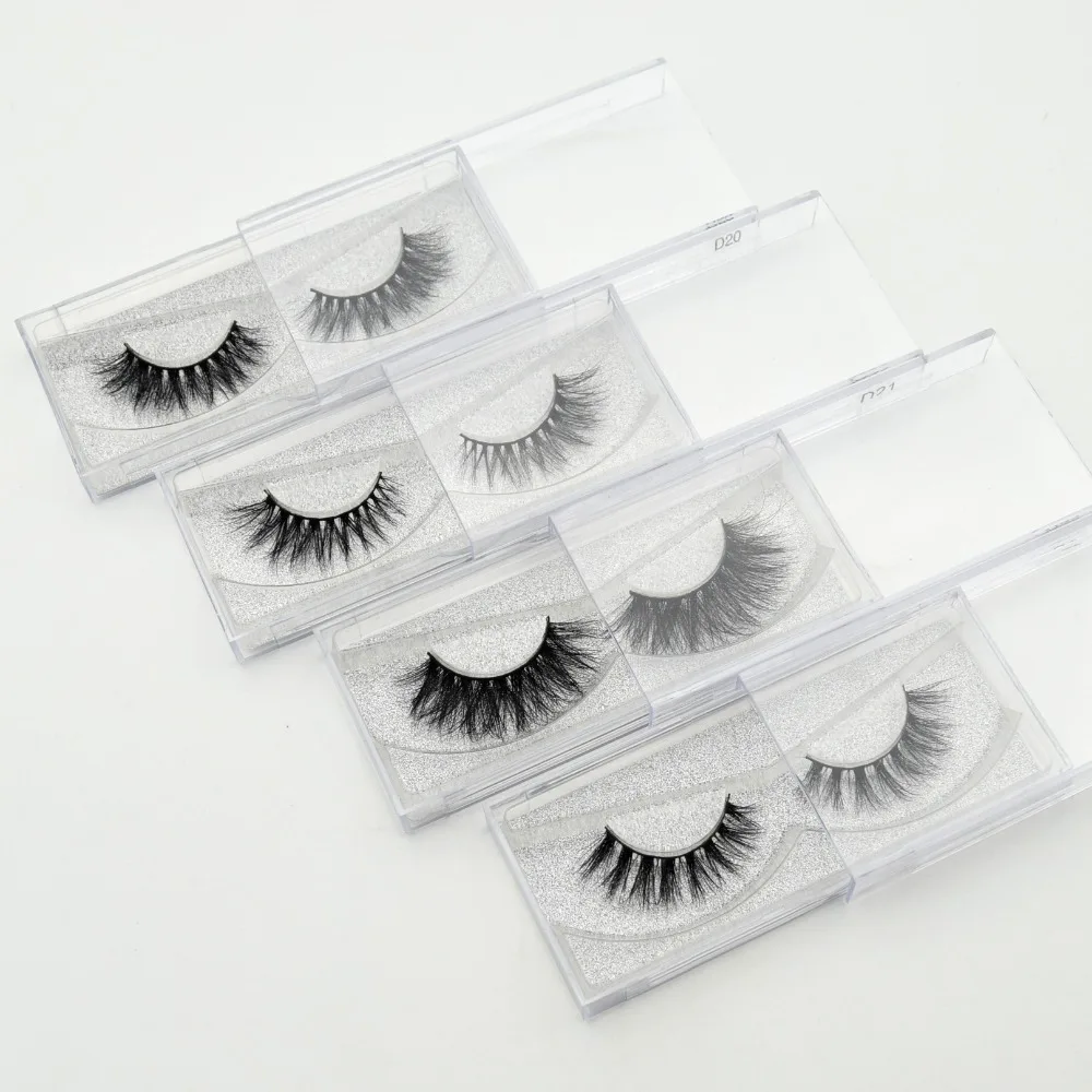 Wholesale 3D Mink Hair Lashes - 100% Real Mink Fur Handmade Crossing Lashes, Thick, and Available in 11 Styles - New & Improved - 1 Pair of Lash Mink Eyelashes image 4