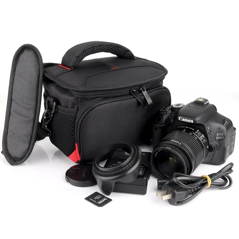 Сумка для объектива Nikon D5300 D5100 D3400 D3300 D3100 D3200 D7200 D5200 D5500 D40 J5 J4 J3 Nokon|Сумки