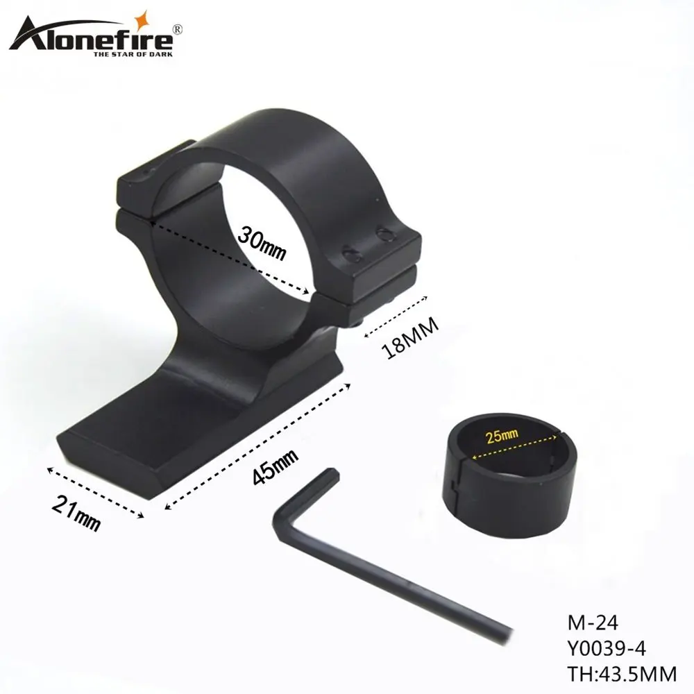 Alonefire крепеж для винтовок 30 мм 25 4 Вивер Пикатинни адаптер винтовок|adapter rail|adapter