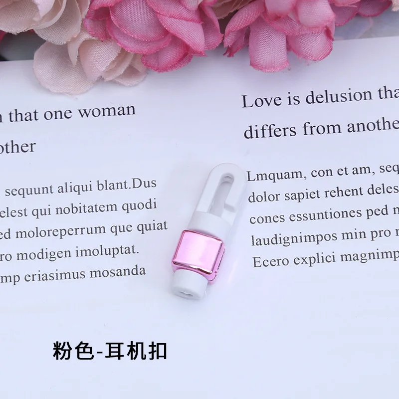 100 шт./лот покрытие наушников кабель протектор красочные наушники для кабеля