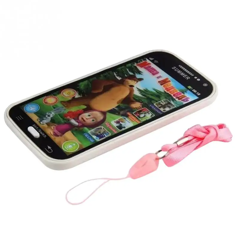 Детская игрушка симулятор с английской/русской песней музыкальный телефон