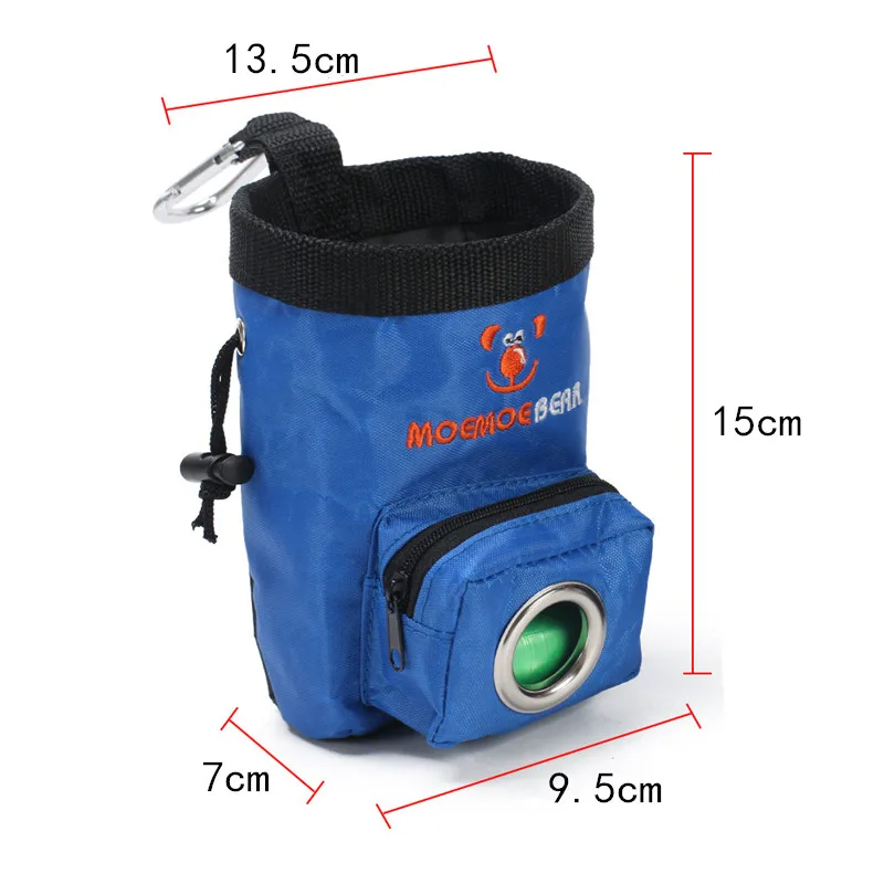 Переносная поясная сумка для дрессировки домашних животных собак прогулочная