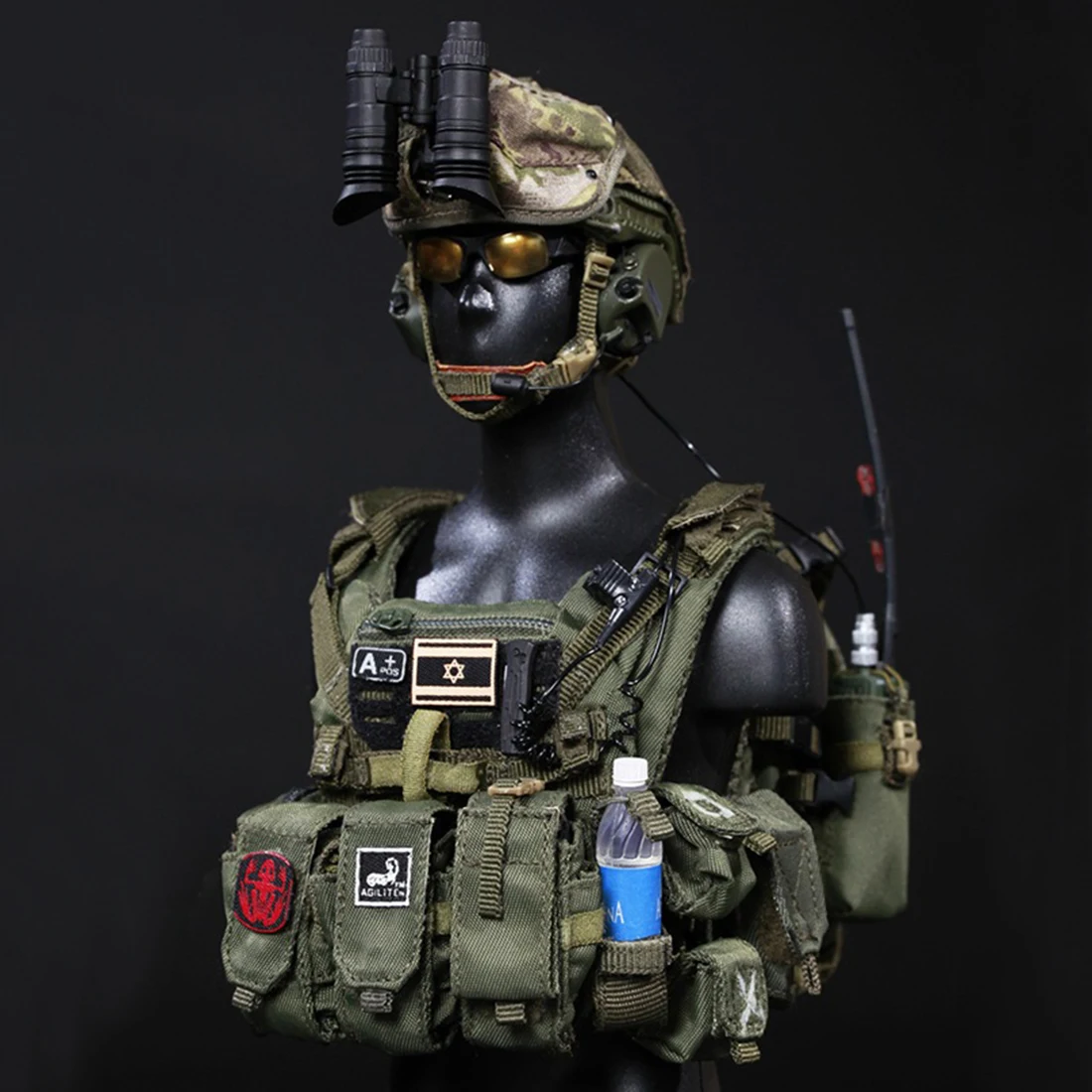 1/6 весы FLAGSET израильский спецназ подвижный фигурку 12 ''коллекционные Военная Униформа Солдат модель игрушечные лошадки для подарок на день рожден