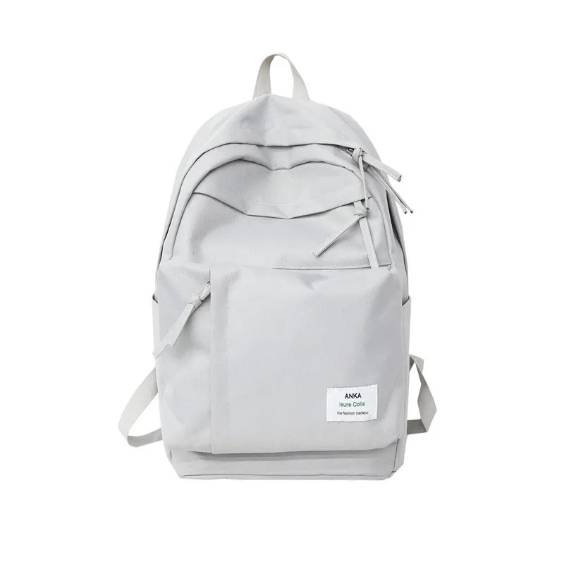 Школьный рюкзак для девочек-подростков Mochila Feminina, Большой Студенческий рюкзак, женская школьная сумка, серый Рюкзак, лето - Цвет: Серый