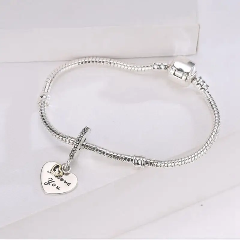 Модные подвески из сплава с двойными сердцами для браслетов ожерелий ювелирных