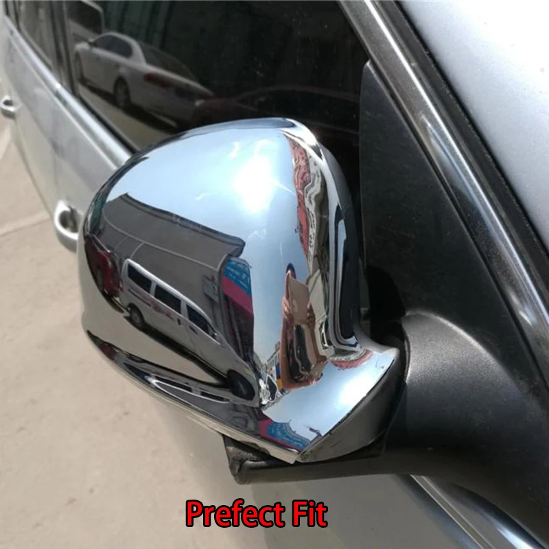 Аксессуары подходят для VW SHARAN 2003-2010 EOS 2006-2008 JETTA MK5 дверное боковое зеркало хромированная крышка