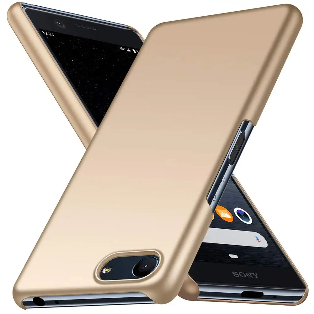 Для sony Xperia Ace SO-02L Чехол Ультра тонкая жесткая задняя панель из поликарбоната матовый чехол для sony Xperia Ace полная защитная крышка 5,0 дюйма