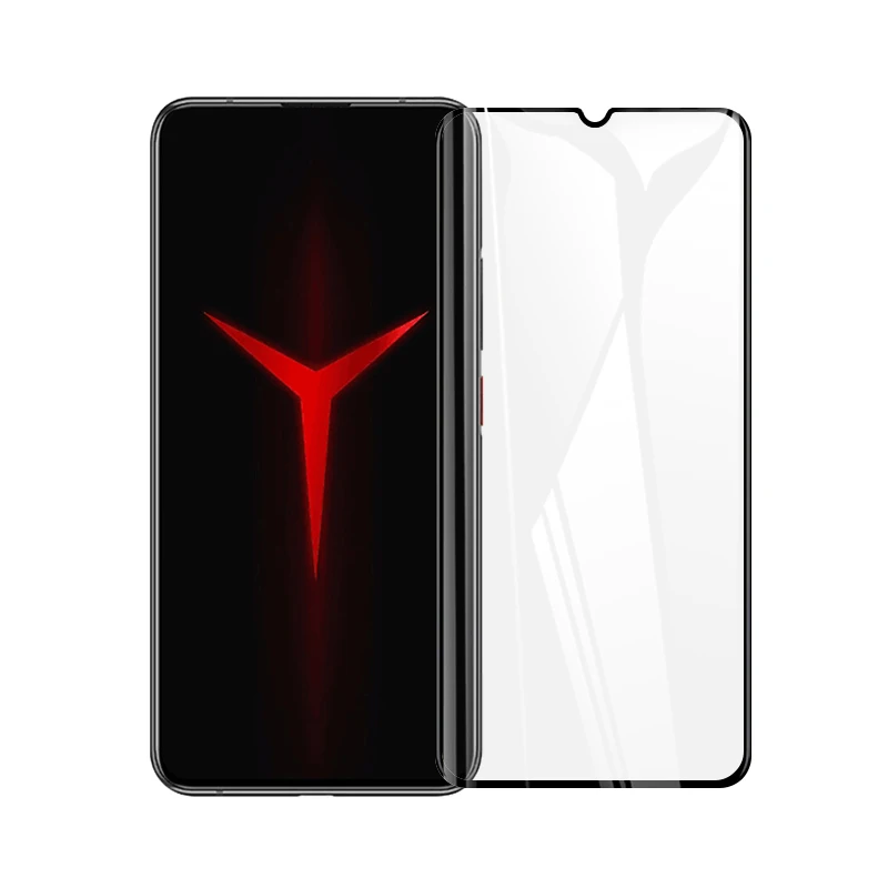 Закаленное стекло для lenovo z6 lite защита экрана полное покрытие полный клей 9H Mofi