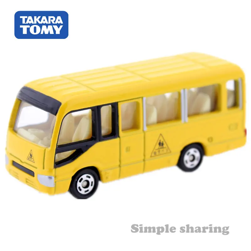 Модель автомобиля Tomica № 49 для Toyota Coaster детский садовый автобус забавные детские