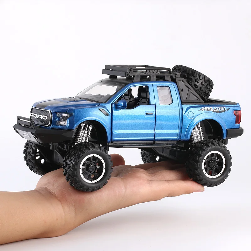 KIDAMI игрушечный Пикап 1:32 литой Сплав металл модель автомобиля для Ford F150 Raptor