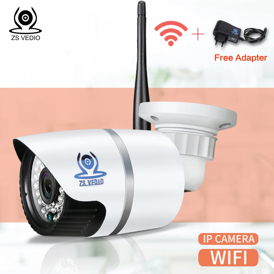 ZSVEDIO камеры наблюдения CCTV монитор IP камера WIFI наружное водонепроницаемое